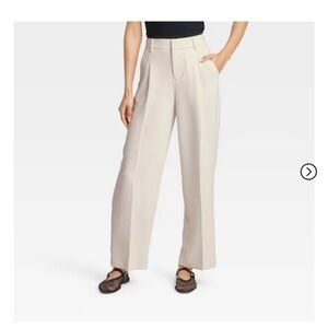 Women’s High Rise Straight Leg Trousers- A New Day